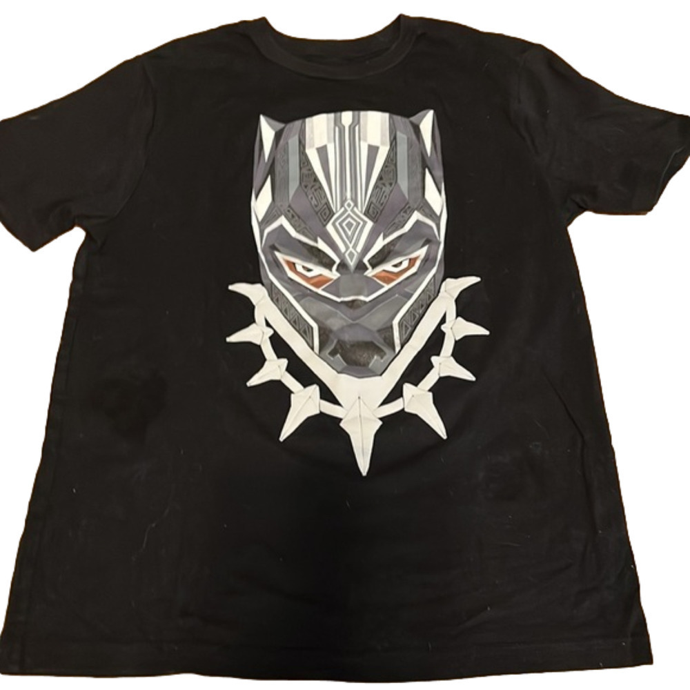 MARVEL Black Panther Character T-shirt sz L